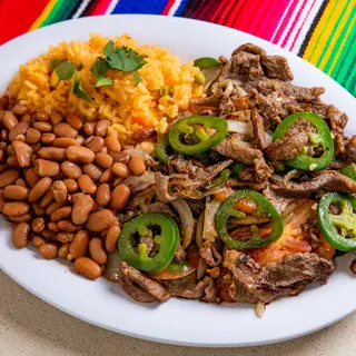 Bistec A la Mexicana